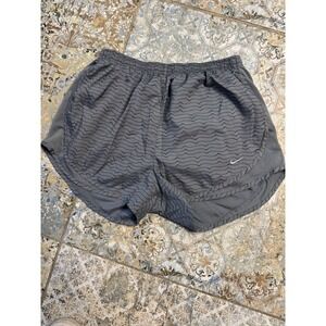 Nike Dri-FIT Women's Running Shorts Gray Athletic Training Gym Size Medium
